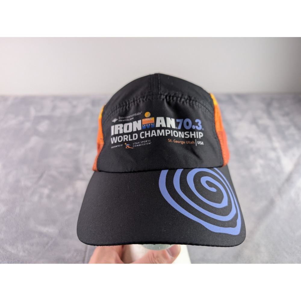 Boco Gear Ironman 70.3 World Championship 2021 Finisher Hat St George Utah Black